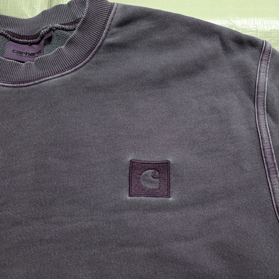 칼하트wip 피그먼트 스웻셔츠 L 상품이미지4