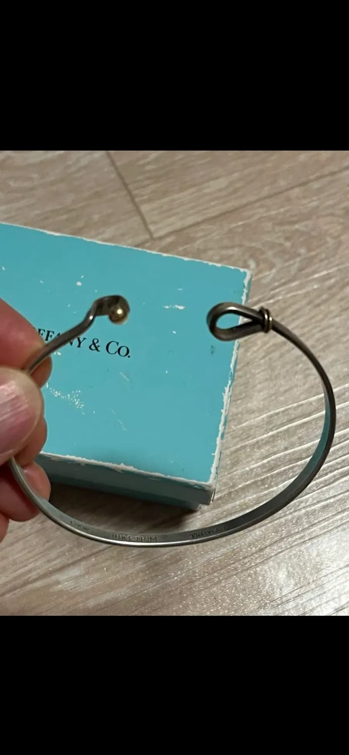 빈티지 티파니 후크아이 뱅글 커플 상품이미지2