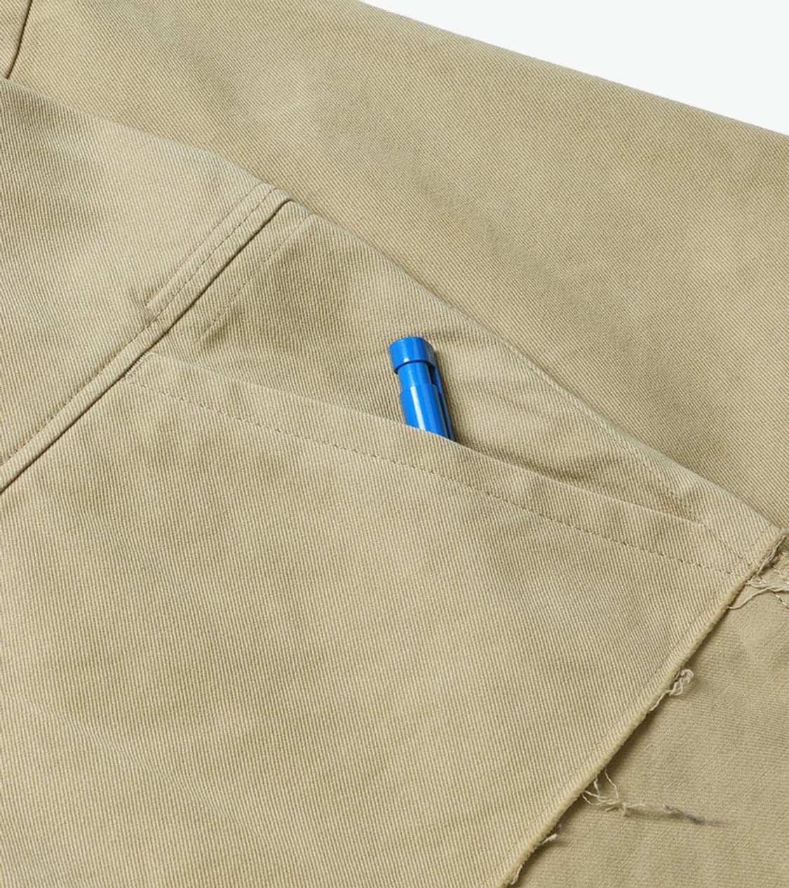 UNUSED - CUT OFF COTTON JACKET 상품이미지7