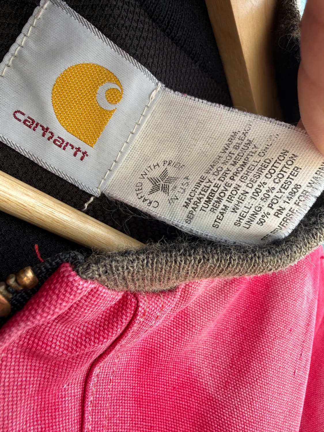 (2XL) 빈티지 칼하트 산타페 썬페이딩 워크자켓 상품이미지3