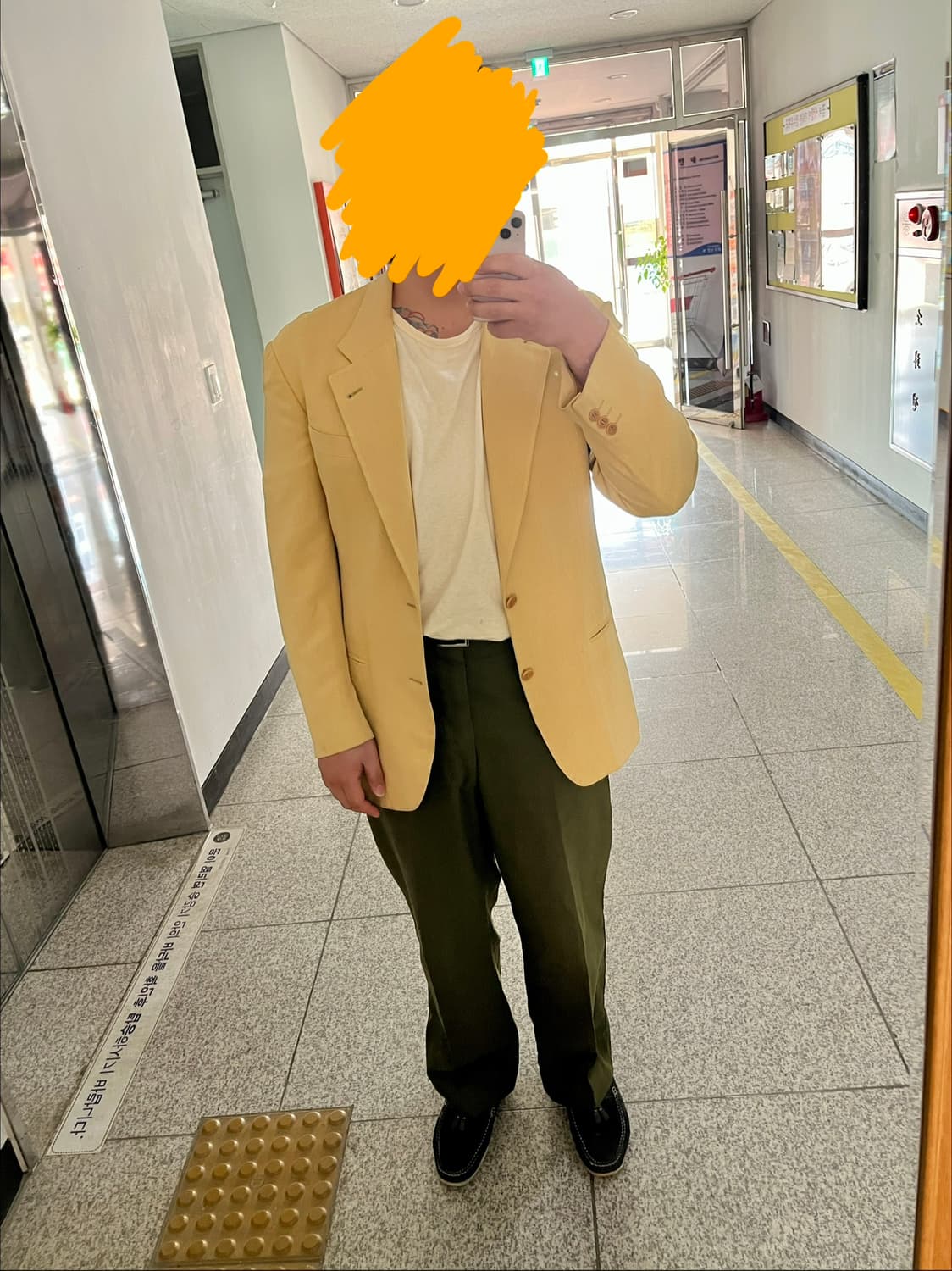 90s 올드 발렌티노 꾸뛰르 실크 헤링본 자켓 상품이미지7