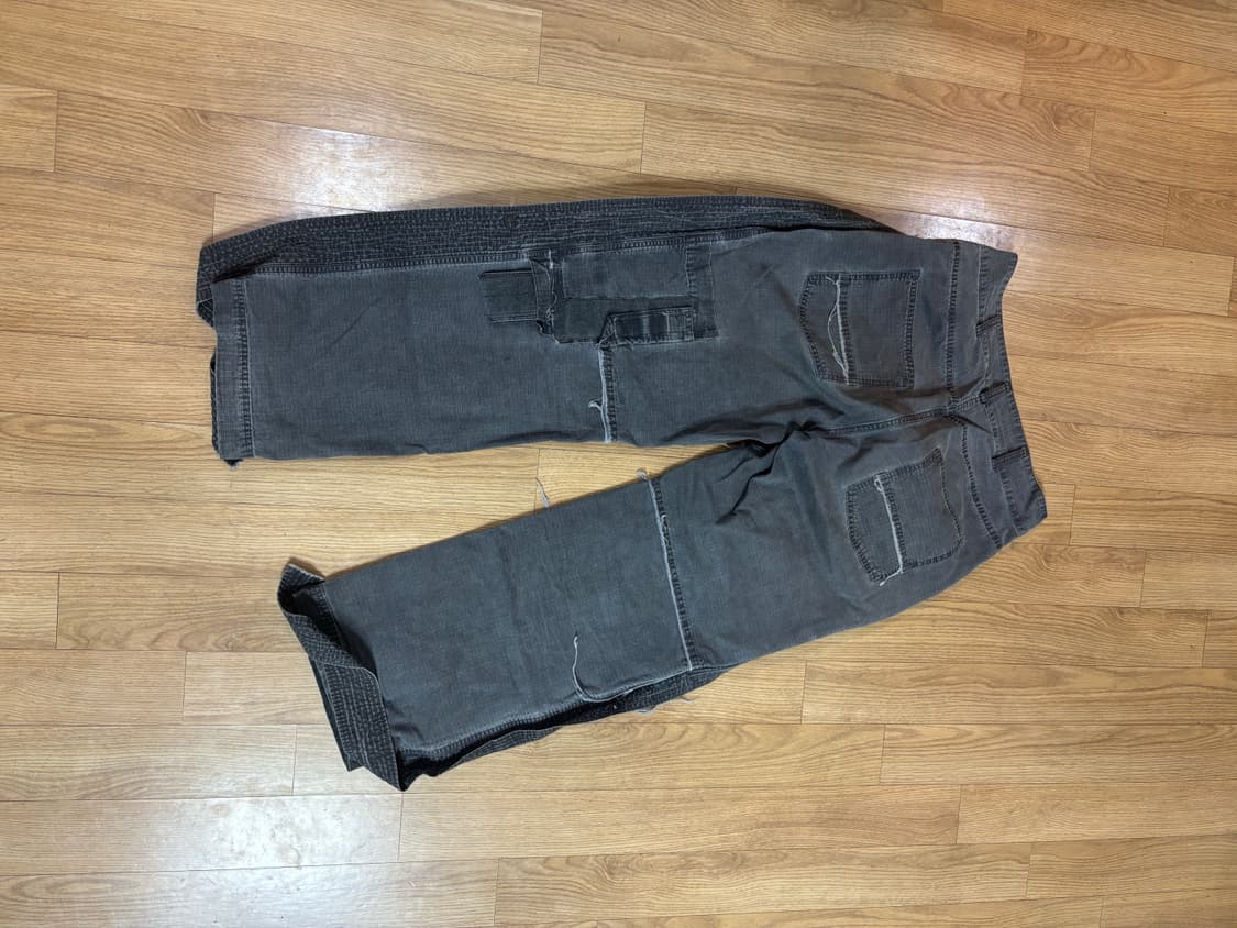 BELTED CARGO PANTS_DARK BLUE 상품이미지3
