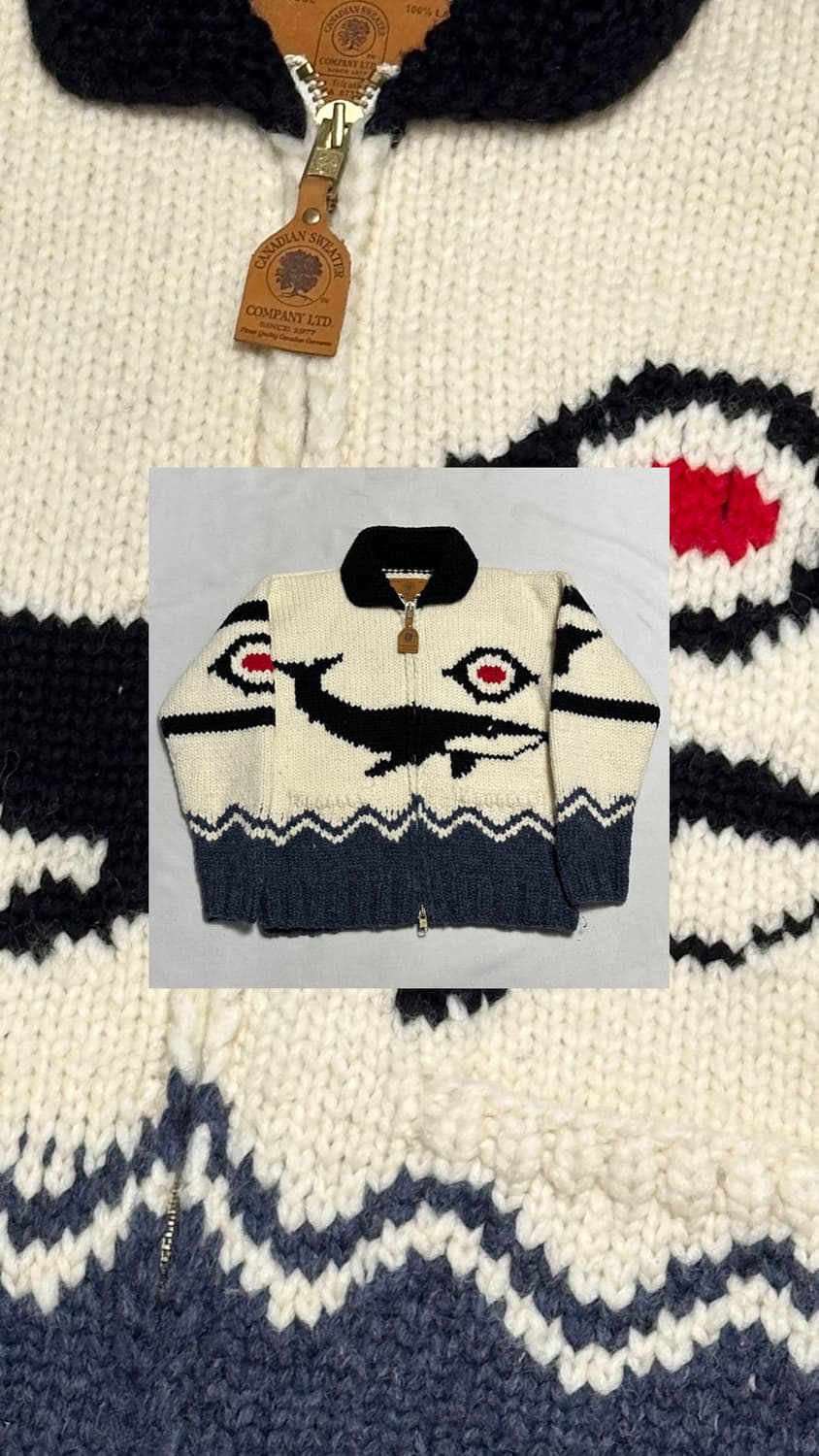 코위찬 캐네디언 울 스웨터 상품이미지1