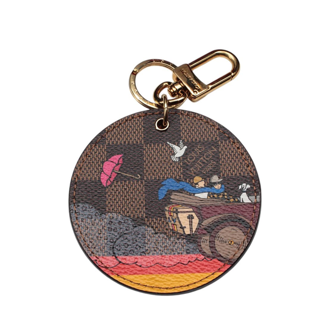 루이비통 다미에 키링 겸 백참 상품이미지1