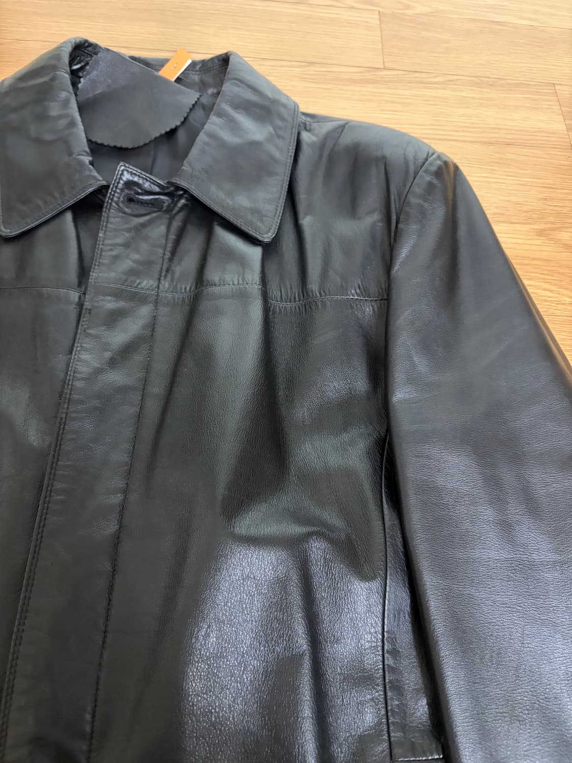 빈티지 레더카코트 상품이미지2