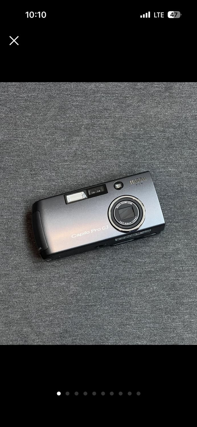 리코 카프리오 pro g3 빈티지 디지털 카메라 디카 상품이미지1