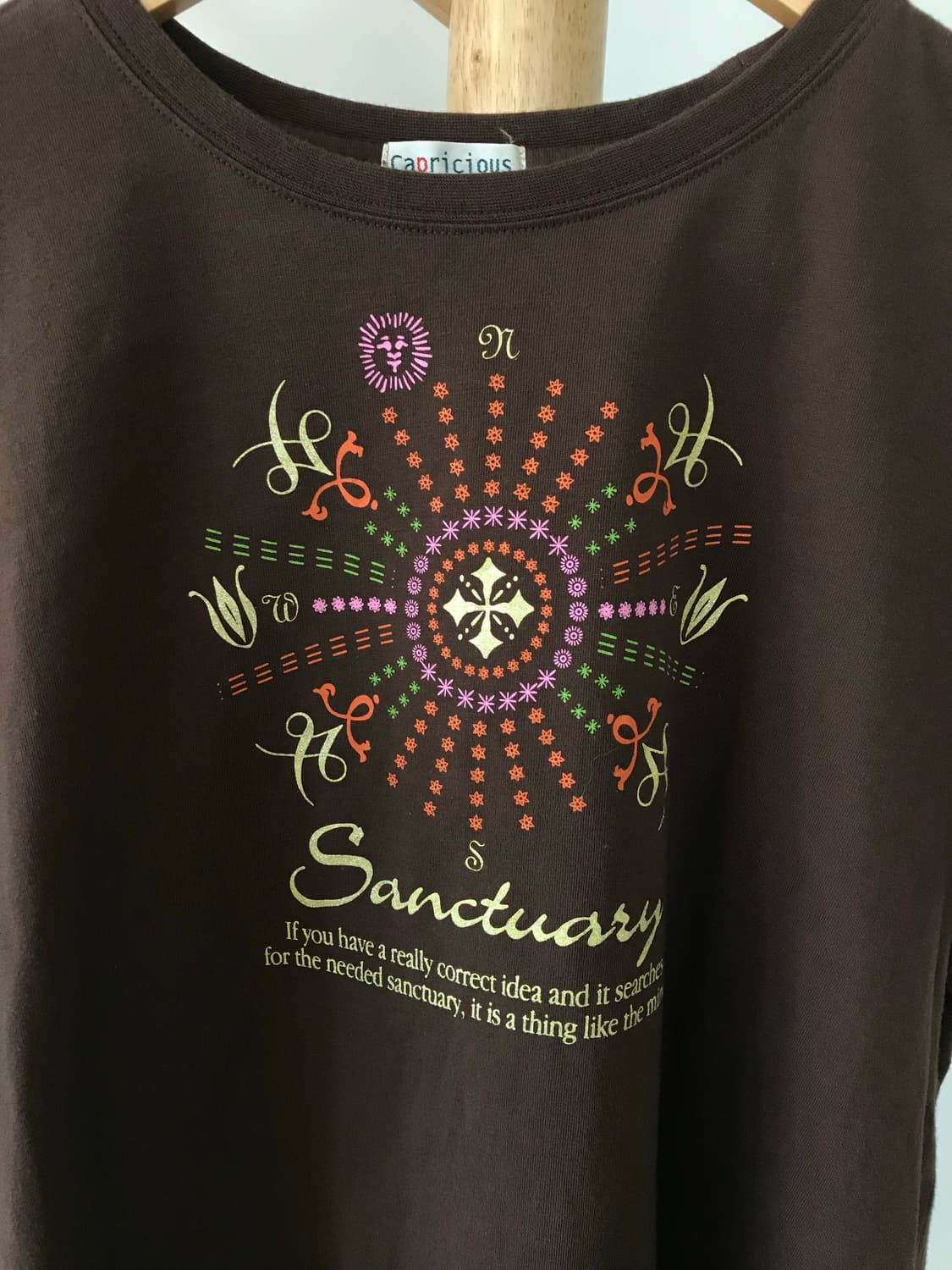 모리걸 브라운 반소매 티셔츠  상품이미지3