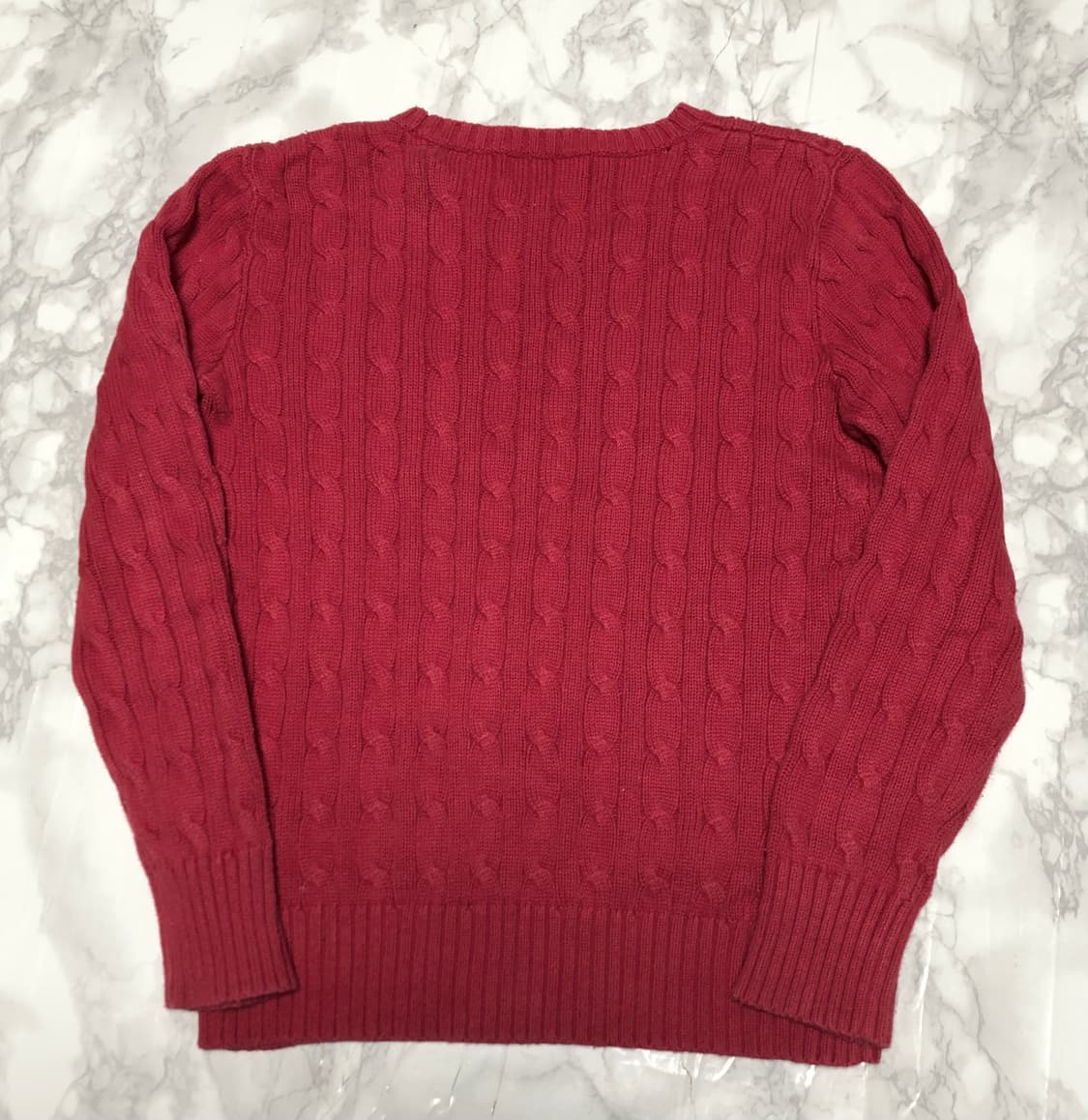 폴로 랄프로렌 꽈배기 니트 여성용 상품이미지3