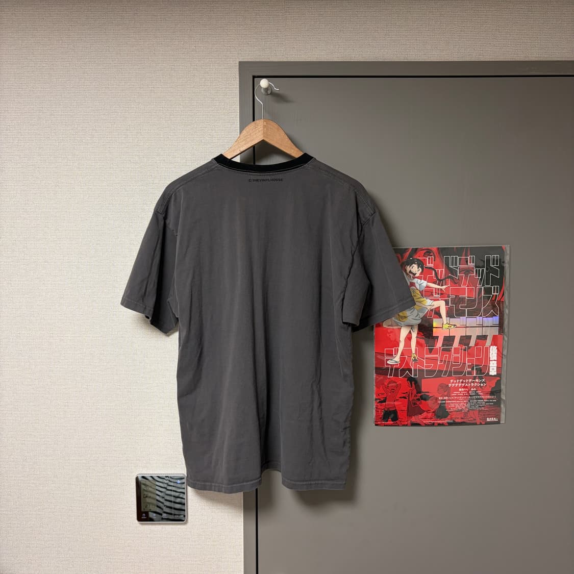 더바이닐하우스 RINGER TEE CHARCOAL 상품이미지2