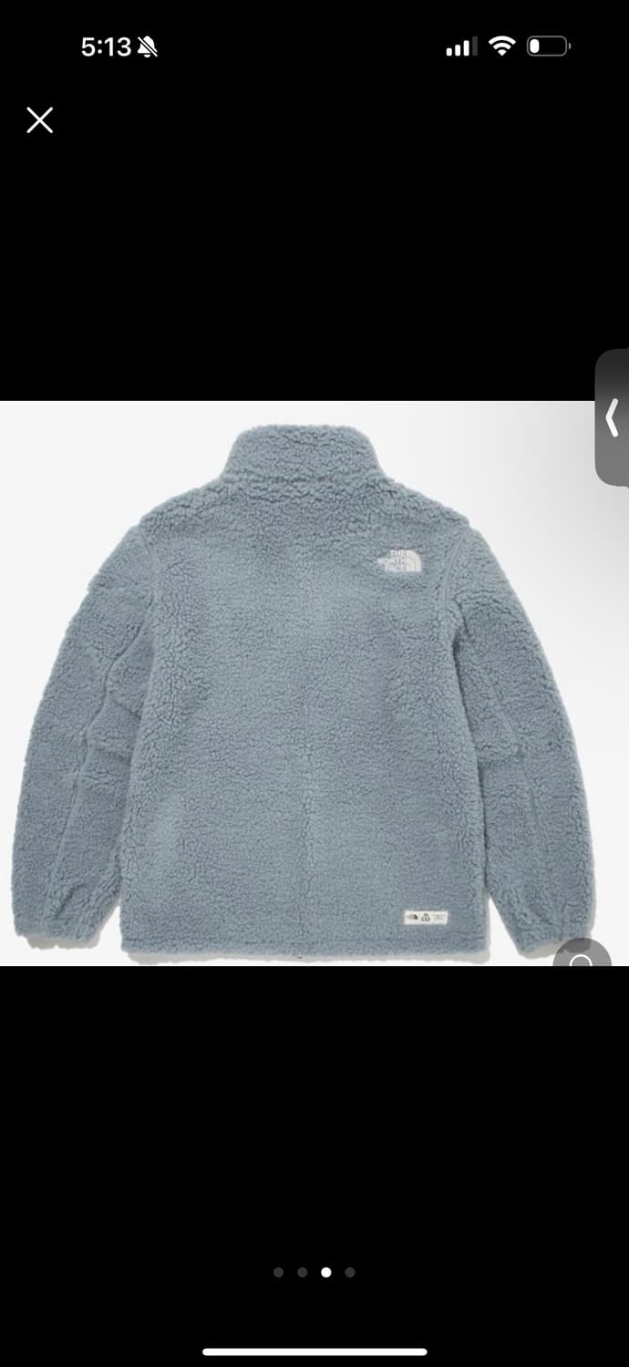 백화점 구매 (단종 희귀템) 노스페이스 그린플리스 자켓 상품이미지3