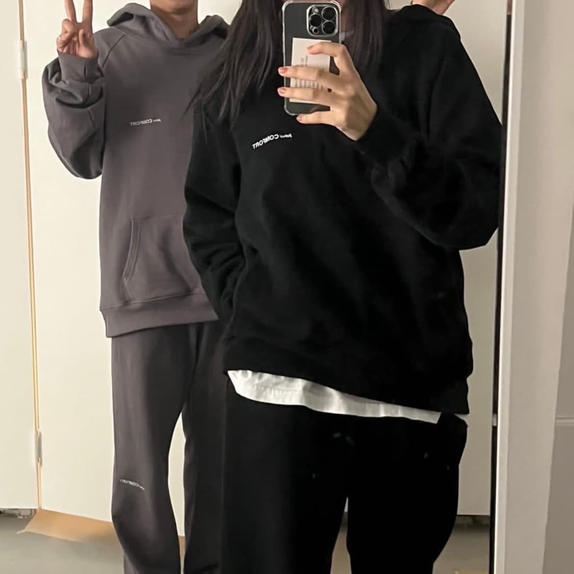 jichoiCOMFORT 지초이 컴포트 hoodie 후드티 상품이미지5