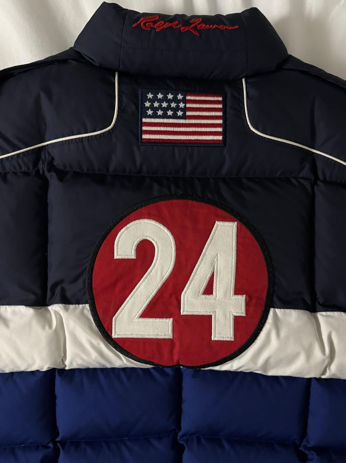 폴로 빅포니 레이싱 조끼 패딩 상품이미지5