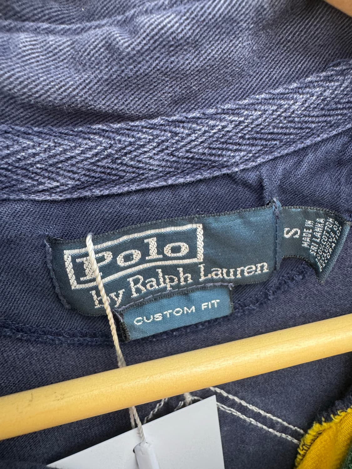 90s polo 폴로 랄프로렌 자수 패치 럭비티 긴팔 티셔츠 상품이미지6