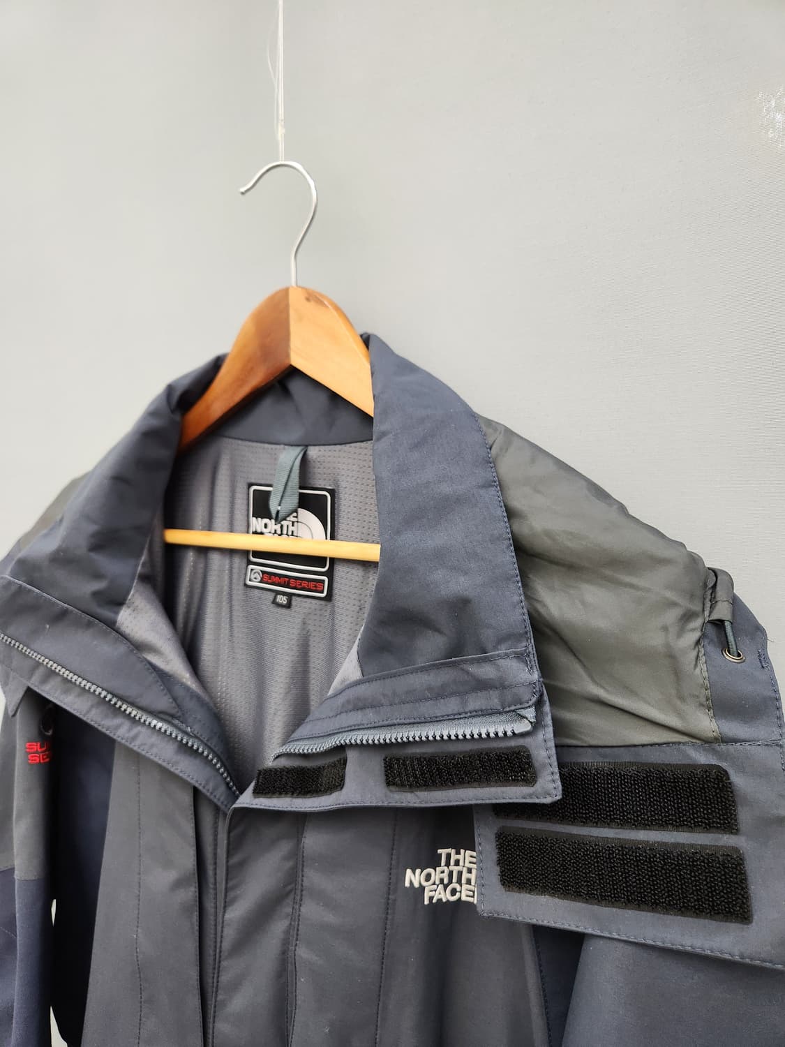 노스페이스 고어텍스 바람막이 자켓 그레이 상품이미지3