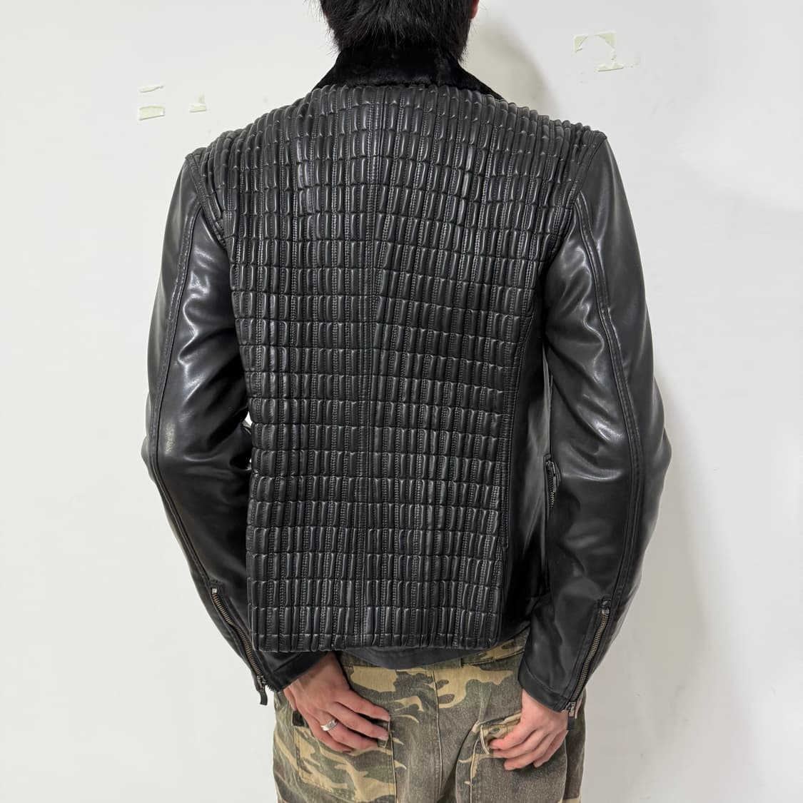 Cavalli 이태리 레더자켓  상품이미지5