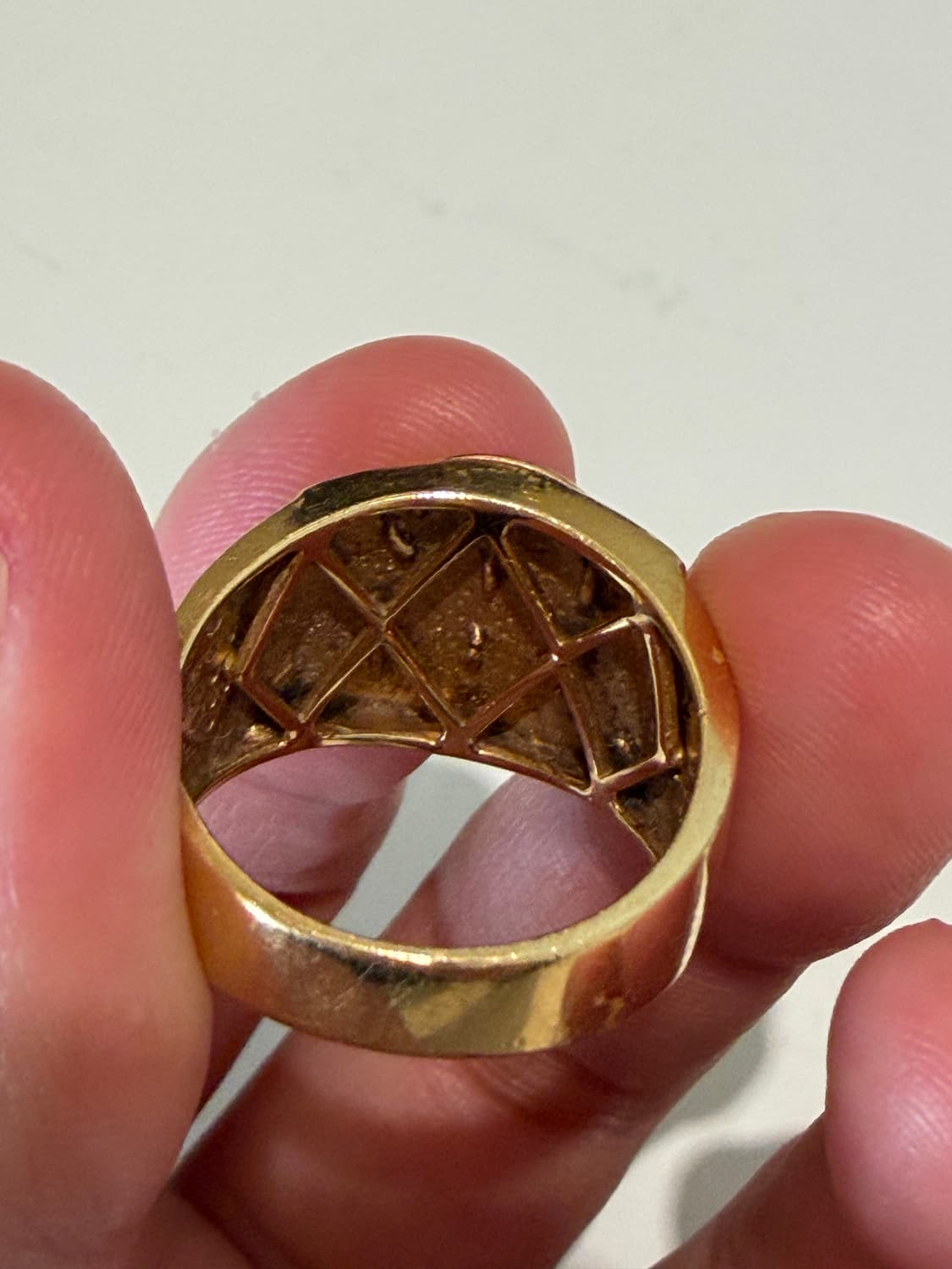 18k 골드 나침반 금반지 2.08돈 상품이미지3