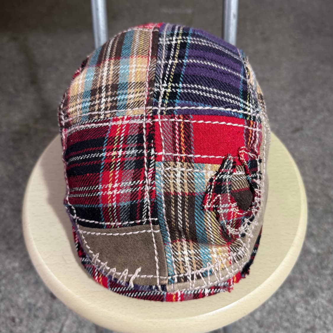 트루릴리전 로고 패치워크 헌팅캡 상품이미지4