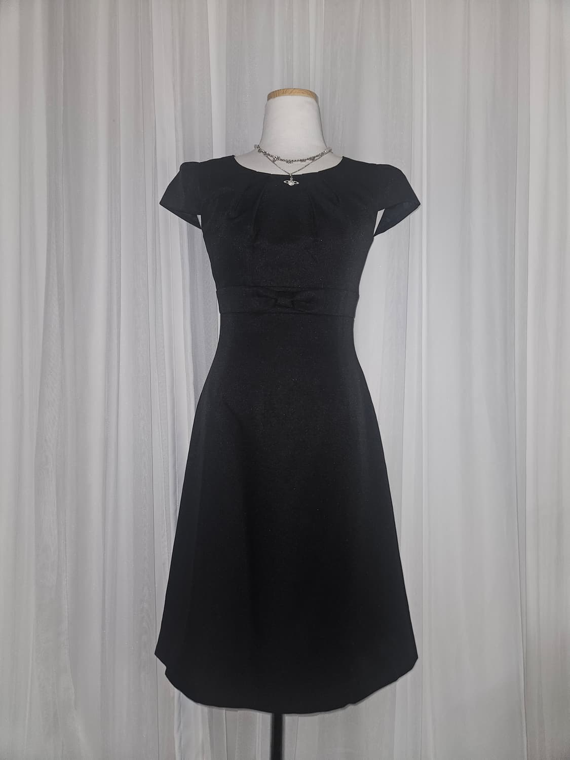 oneiros 리본 포인트 원피스 니혼진 공겜여주 히메갸루 고딕 모리 상품이미지2