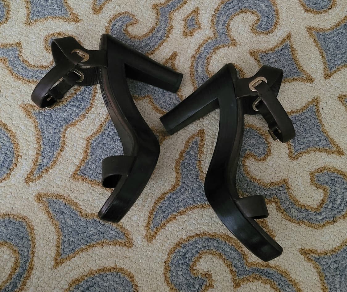 폴로 랄프로렌 컬렉션 퍼플라벨 여성 가죽샌들 235(6.5) 상품이미지2