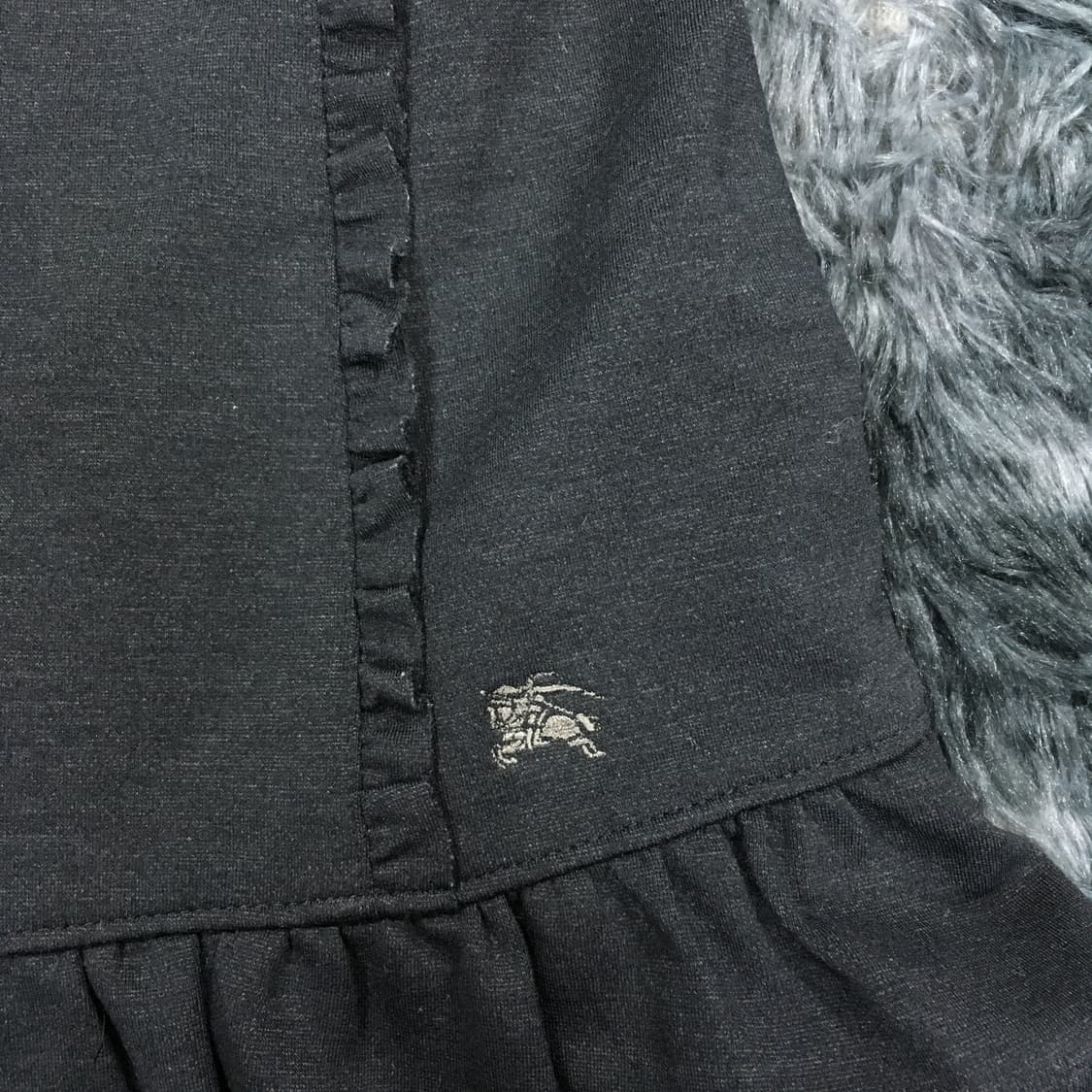 투티/0201 BURBERRY LONDON 프릴 원피스 블랙 상품이미지2