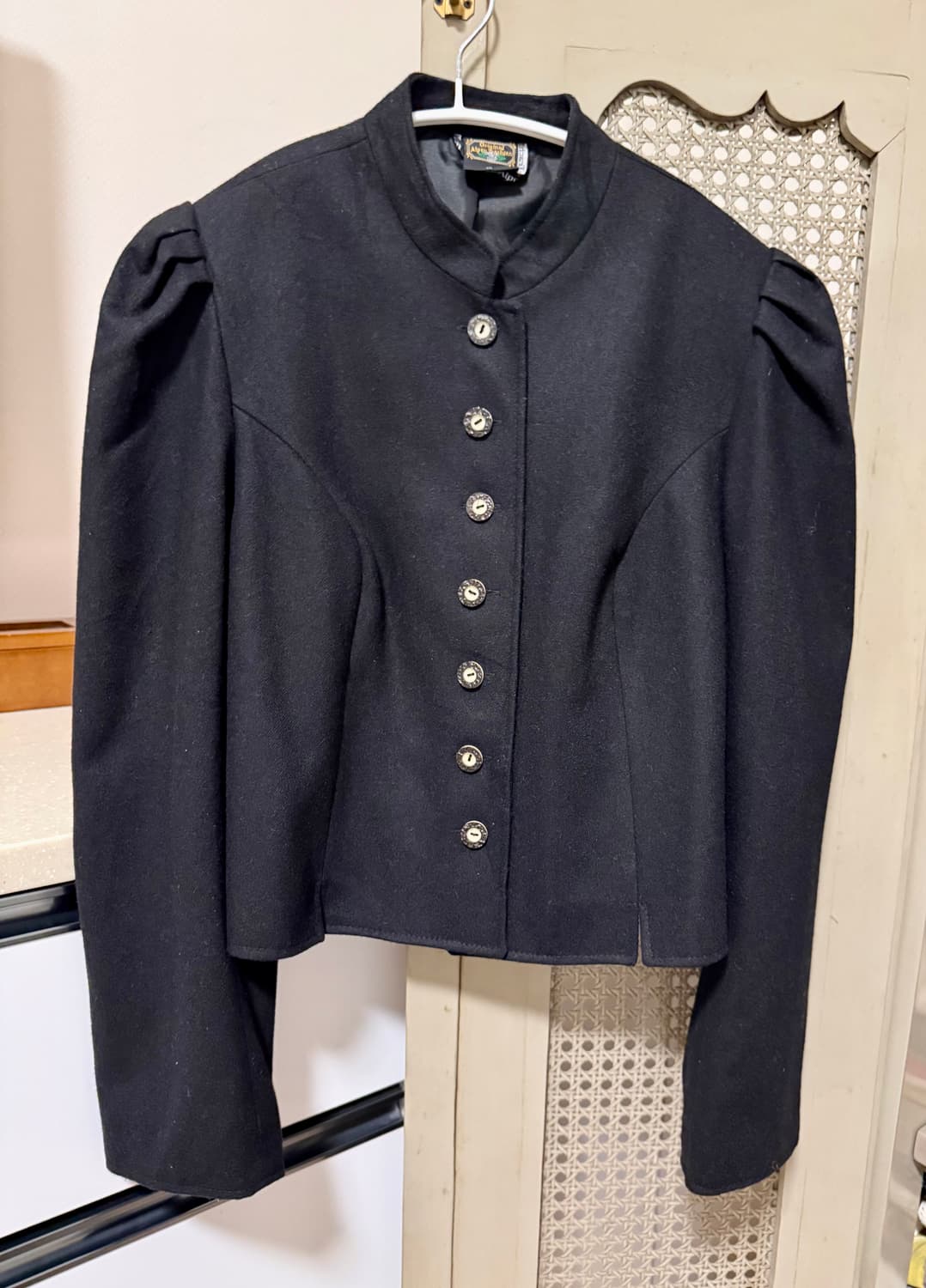 오스트리아 (Austria)빈티지 울 자켓 / 클래식 블랙 상품이미지7