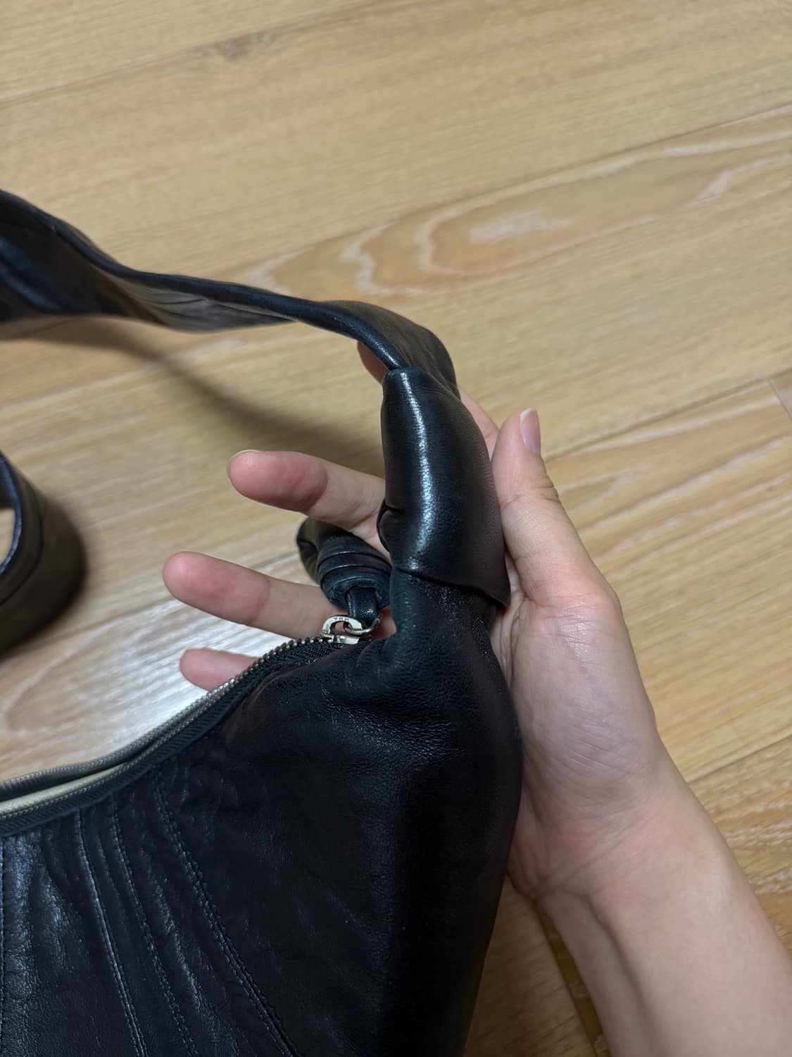 르메르 크루아상백 범백 블랙 정품 상품이미지3