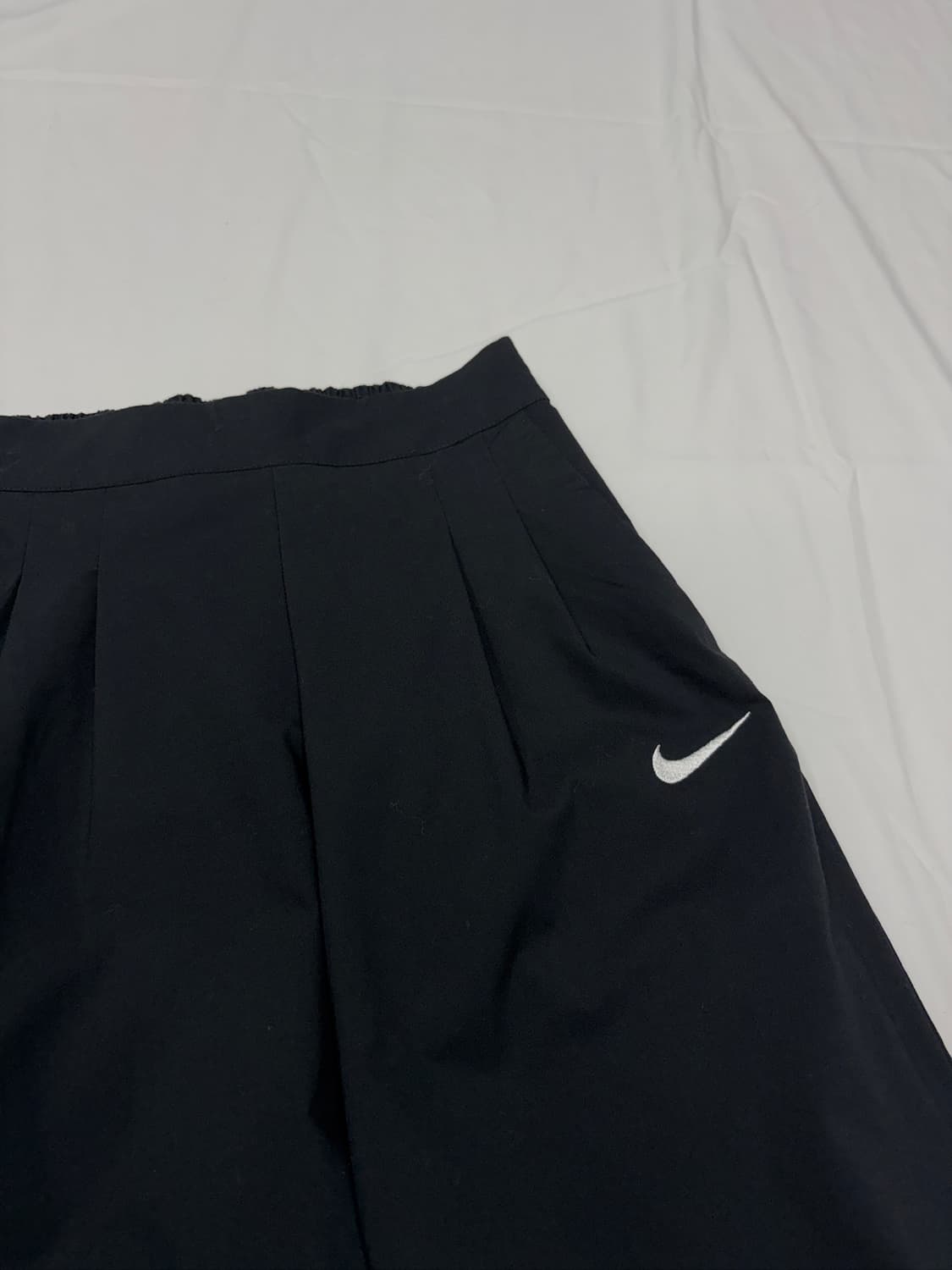 나이키 스우시 하이웨스트 우븐 나일론 조거 팬츠 상품이미지2