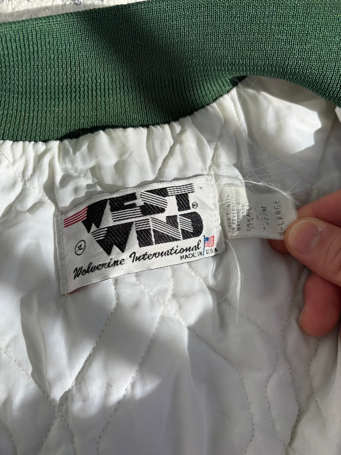 [XL]90s West wind CWA faded jacket 상품이미지7