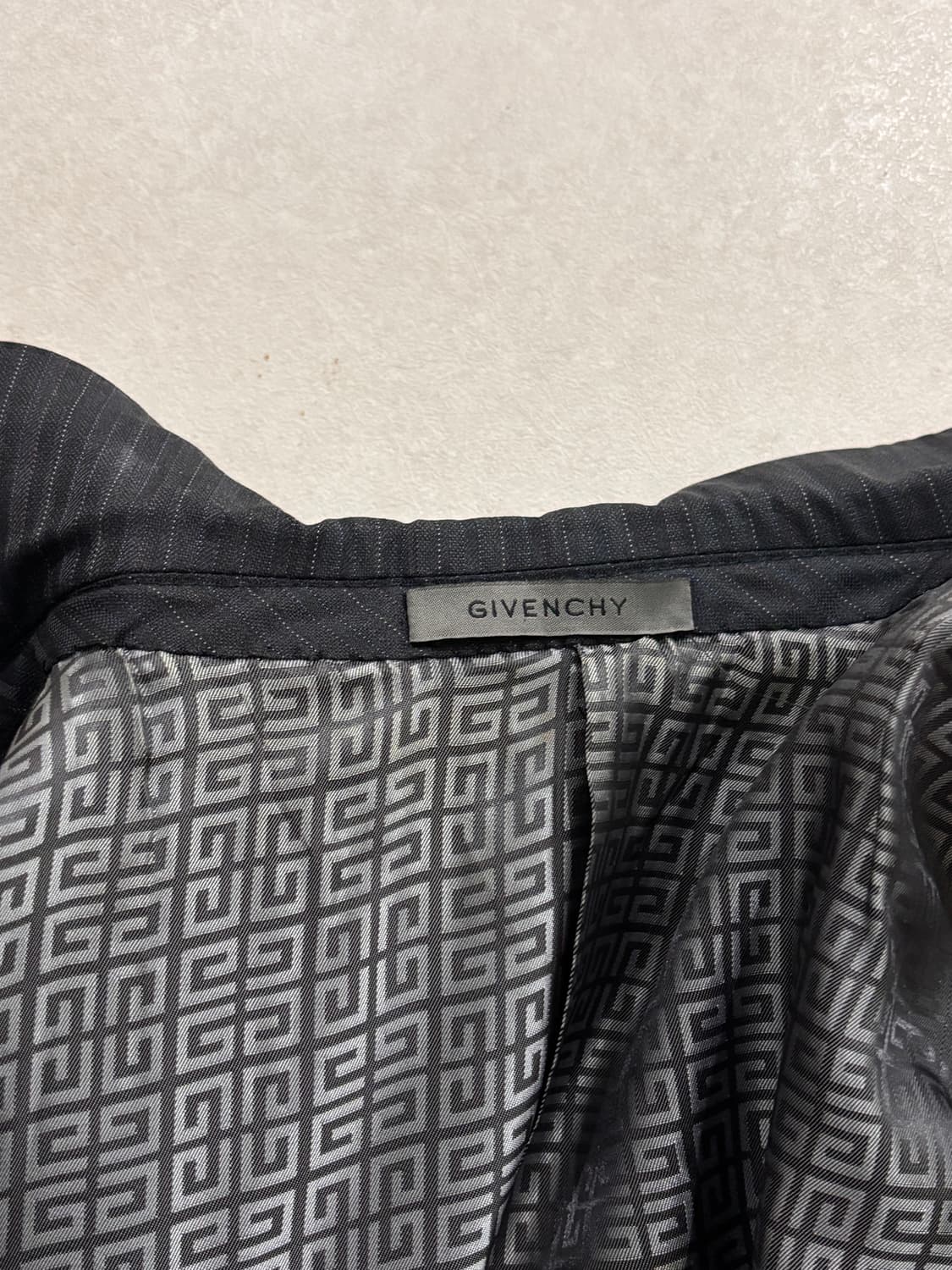 00s Vintage Givenchy Archive 모노그램 블레이저 상품이미지5