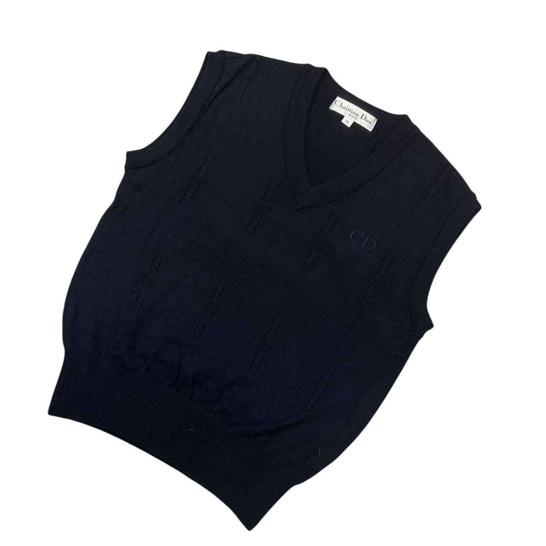 크리스챤디올 빈티지 니트 조끼 상품이미지3