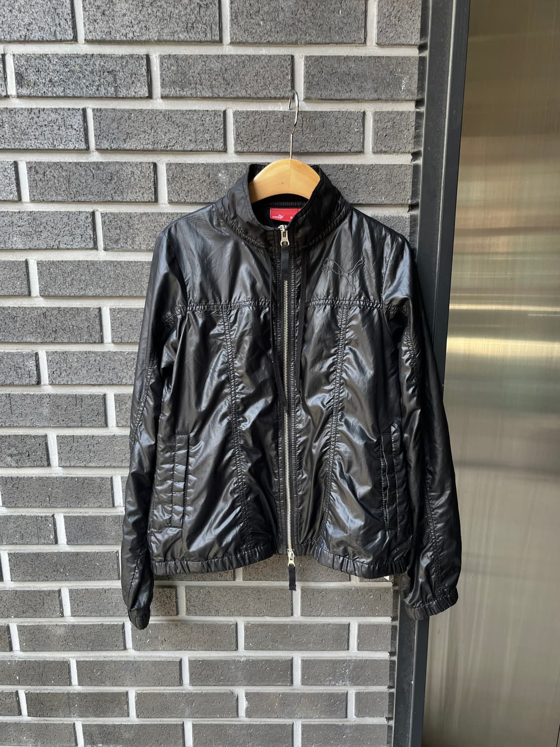 Puma 퓨마 2사이드 지퍼 자켓 블랙 상품이미지2