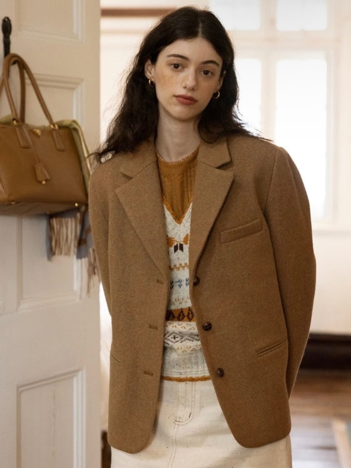 르니나 클래식 울 자켓 새상품 상품이미지3