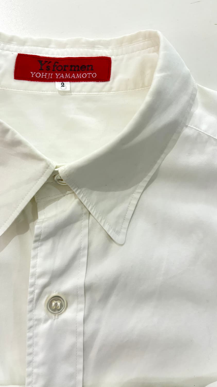 TTF✳️90-00's 요지야마모토 비대칭 셔츠 상품이미지4