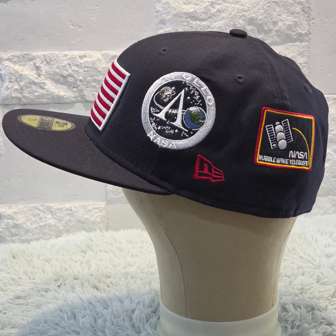 L7-5:뉴에라 59FIFTY NASA 스페이스 아카이브 캡 블랙60.6 상품이미지4