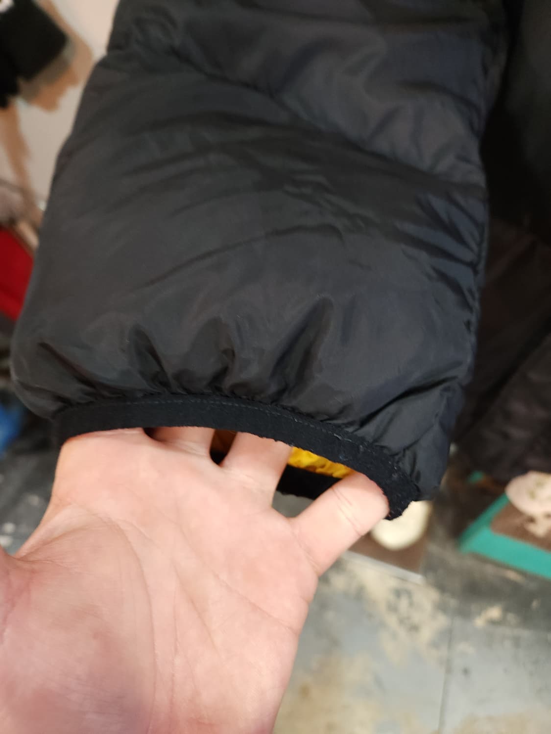 폴로 진스 성조기자수 오리털 패딩점퍼 빅사이즈 상품이미지4