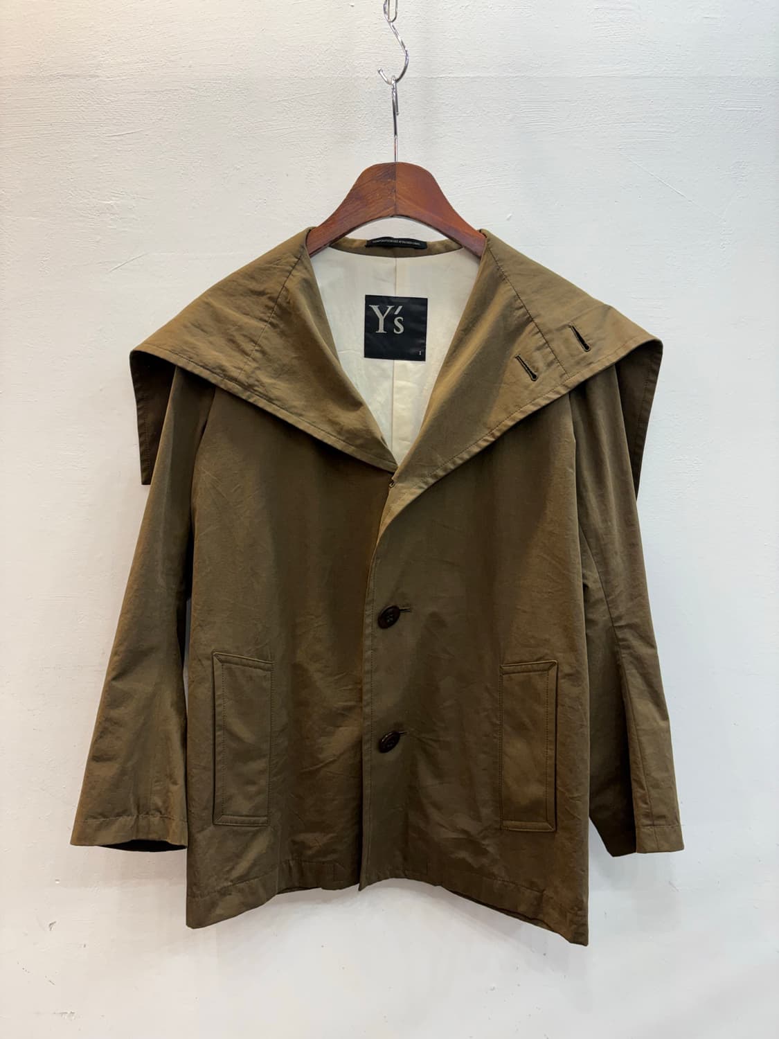 Ys 카키 자켓 상품이미지1