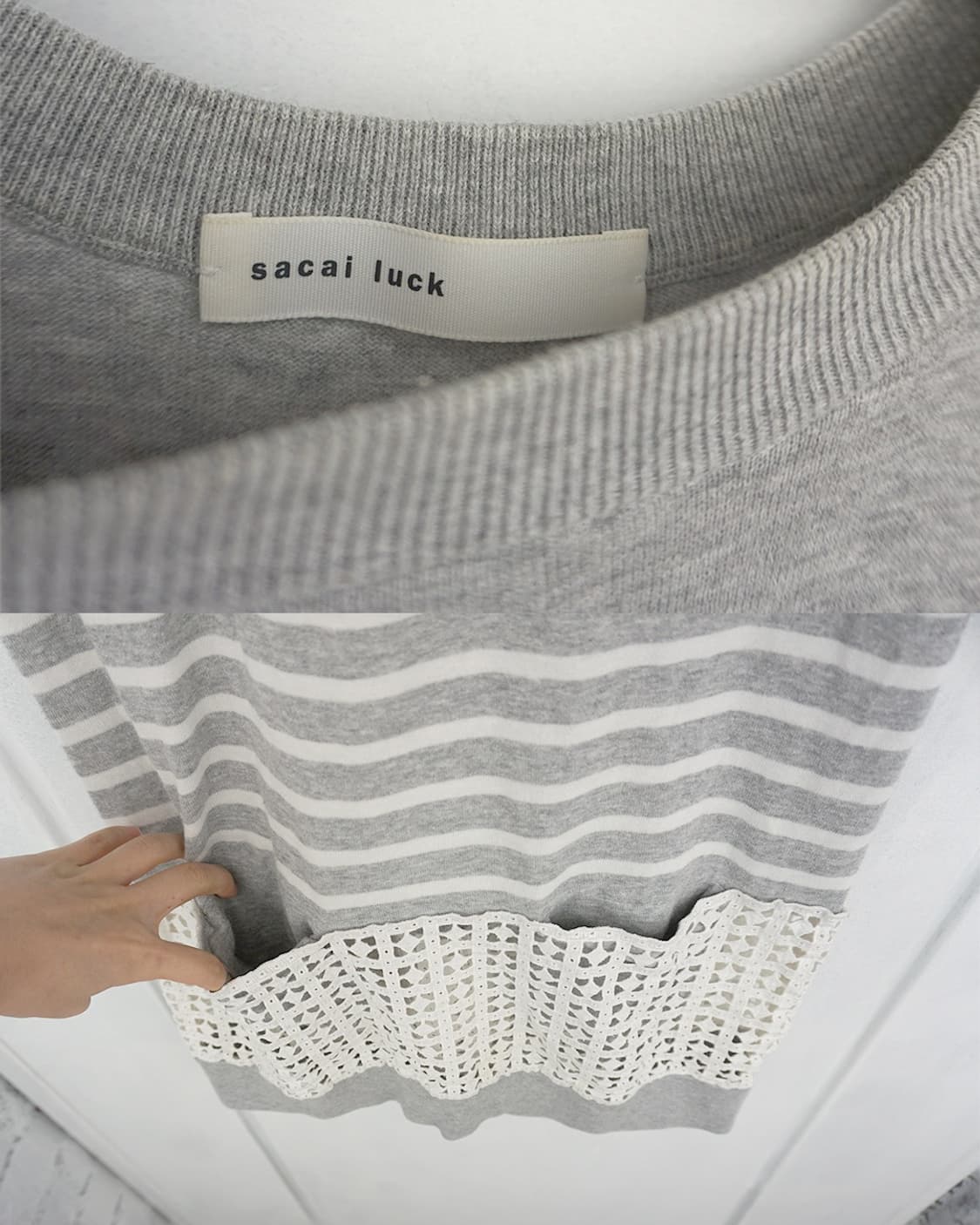 Sacai luck knit dress 상품이미지5