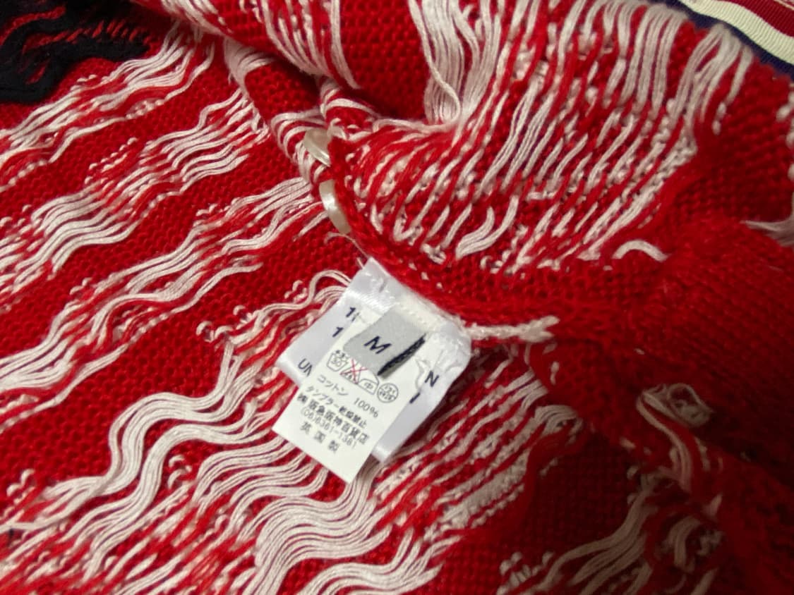 톰브라운 2010 런웨이 사선 청새치 가디건 상품이미지6