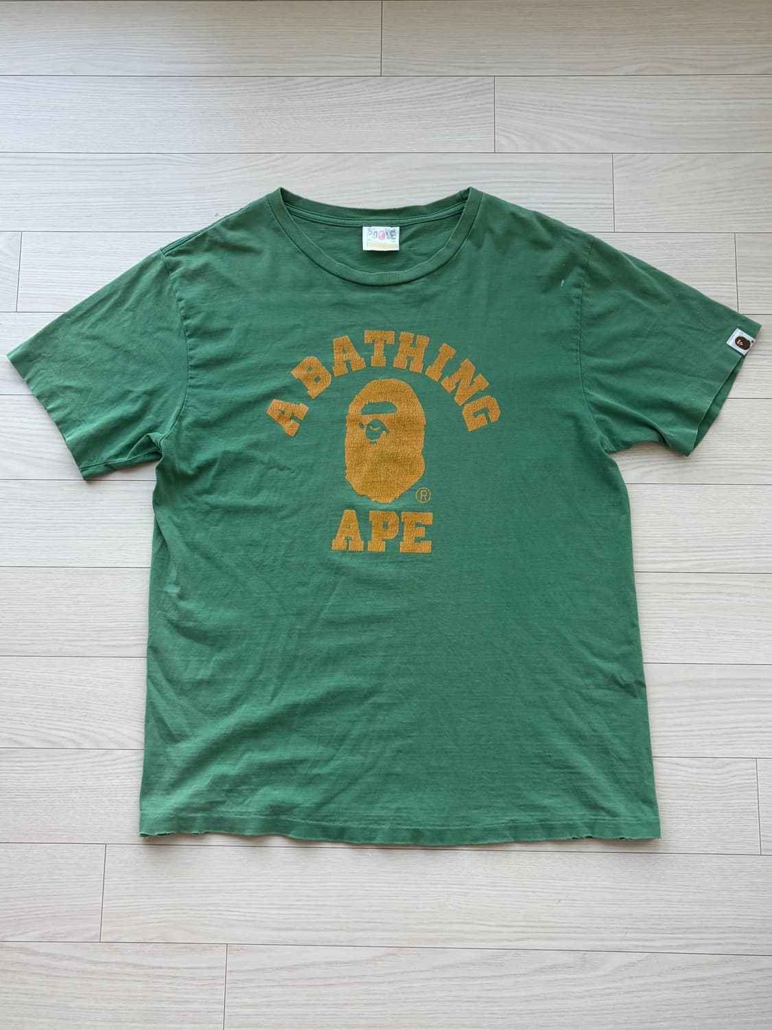 00s 올드 베이프 Bape 오리지널 빈티지 프린팅 티셔츠 L 상품이미지1