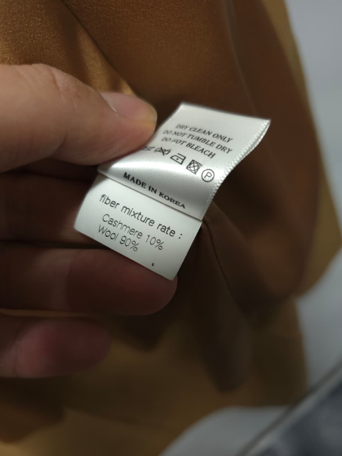 유메르 프리미엄 핸드메이드 캐시미어 울 오픈로브코트 상품이미지7