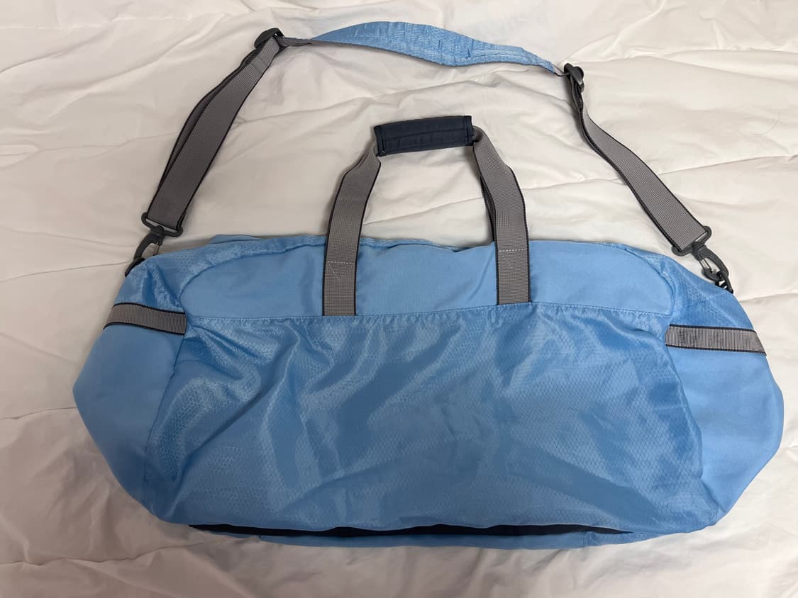 아디다스 더플백 빅백 연하늘 파스텔 블루 그레이 상품이미지3