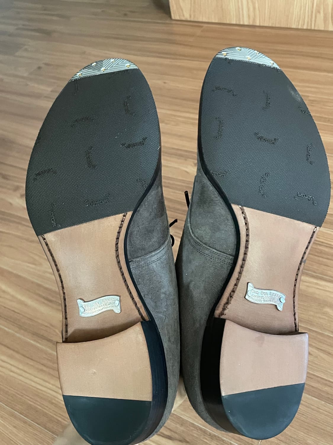 [8 1/2] 올드조 쿠두가죽 "The Officer" 슈즈 상품이미지2