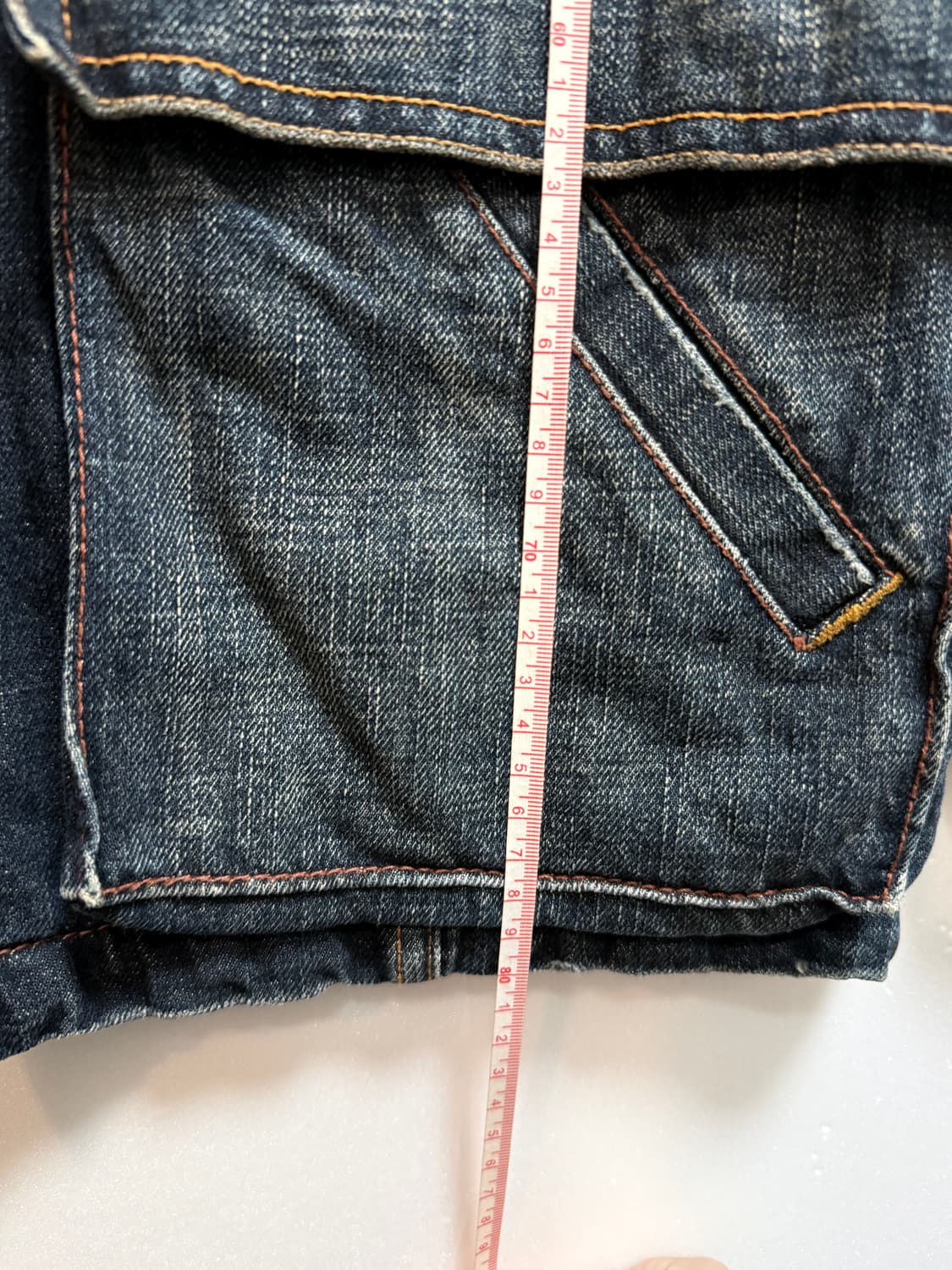 A|X 아르마니 익스체인지 데님 후드 자켓 S / 워싱 데님 자켓 / 남 상품이미지9