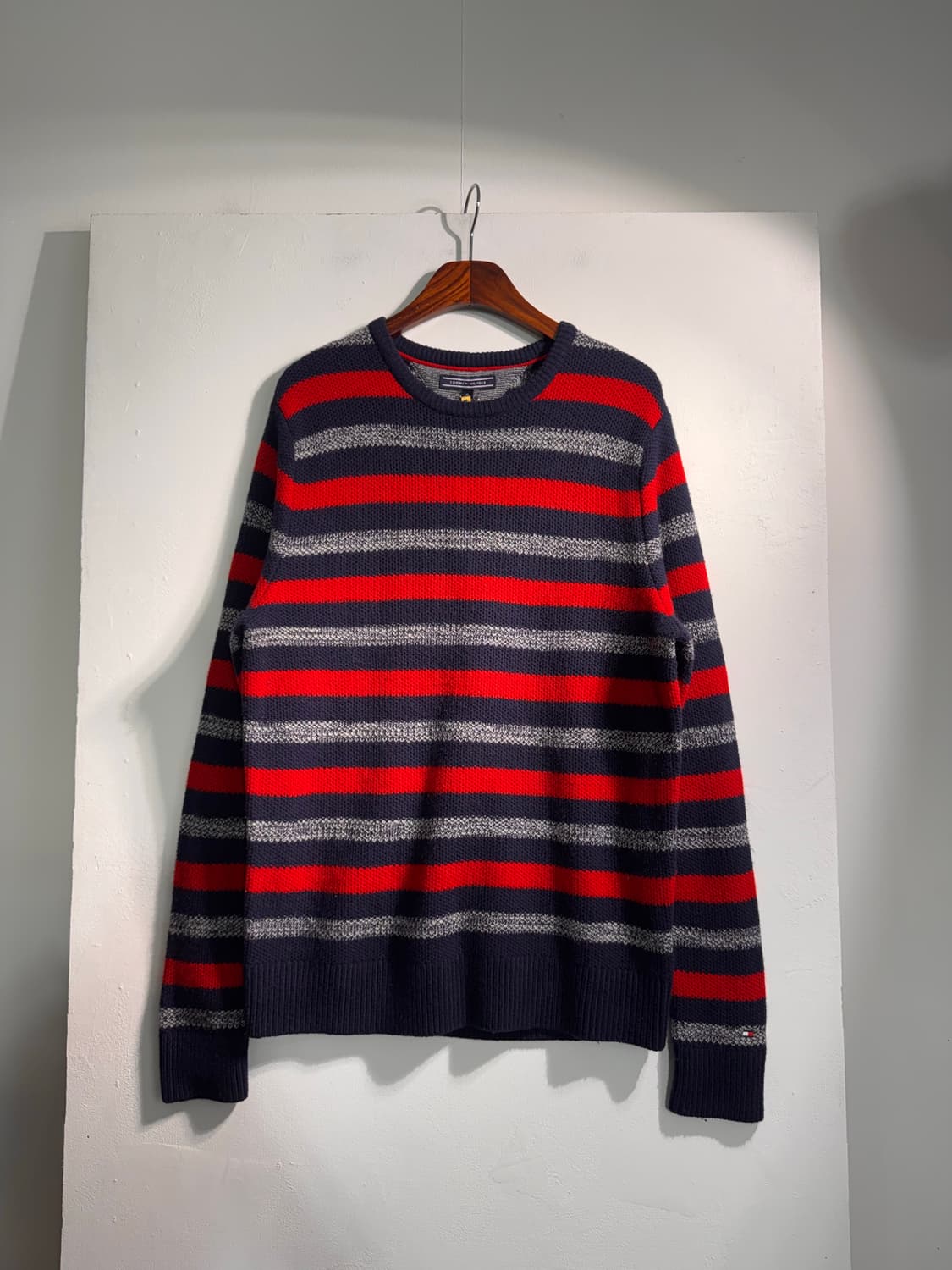 Tommy Hilfiger 타미힐피거 울혼방 니트 XL C503 상품이미지1