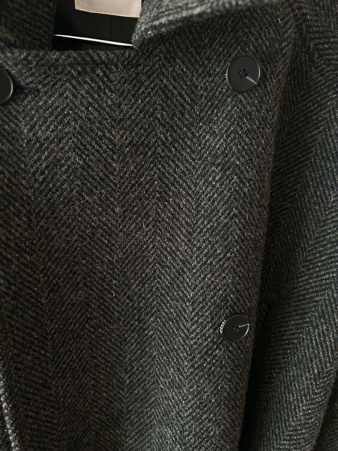 스튜디오톰보이 헤링본 더블 코트  상품이미지5