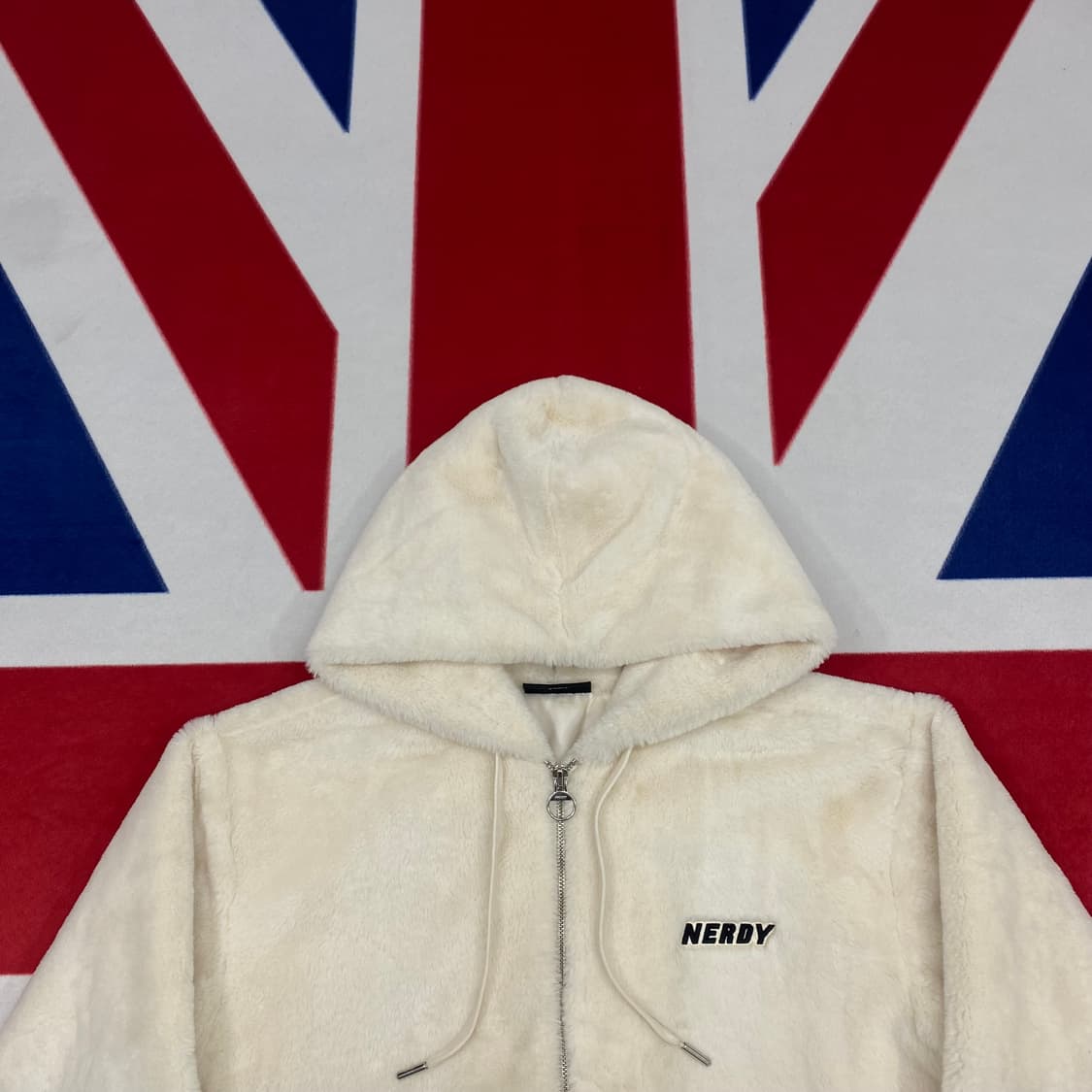 널디 오버핏 퍼자켓 S 상품이미지3