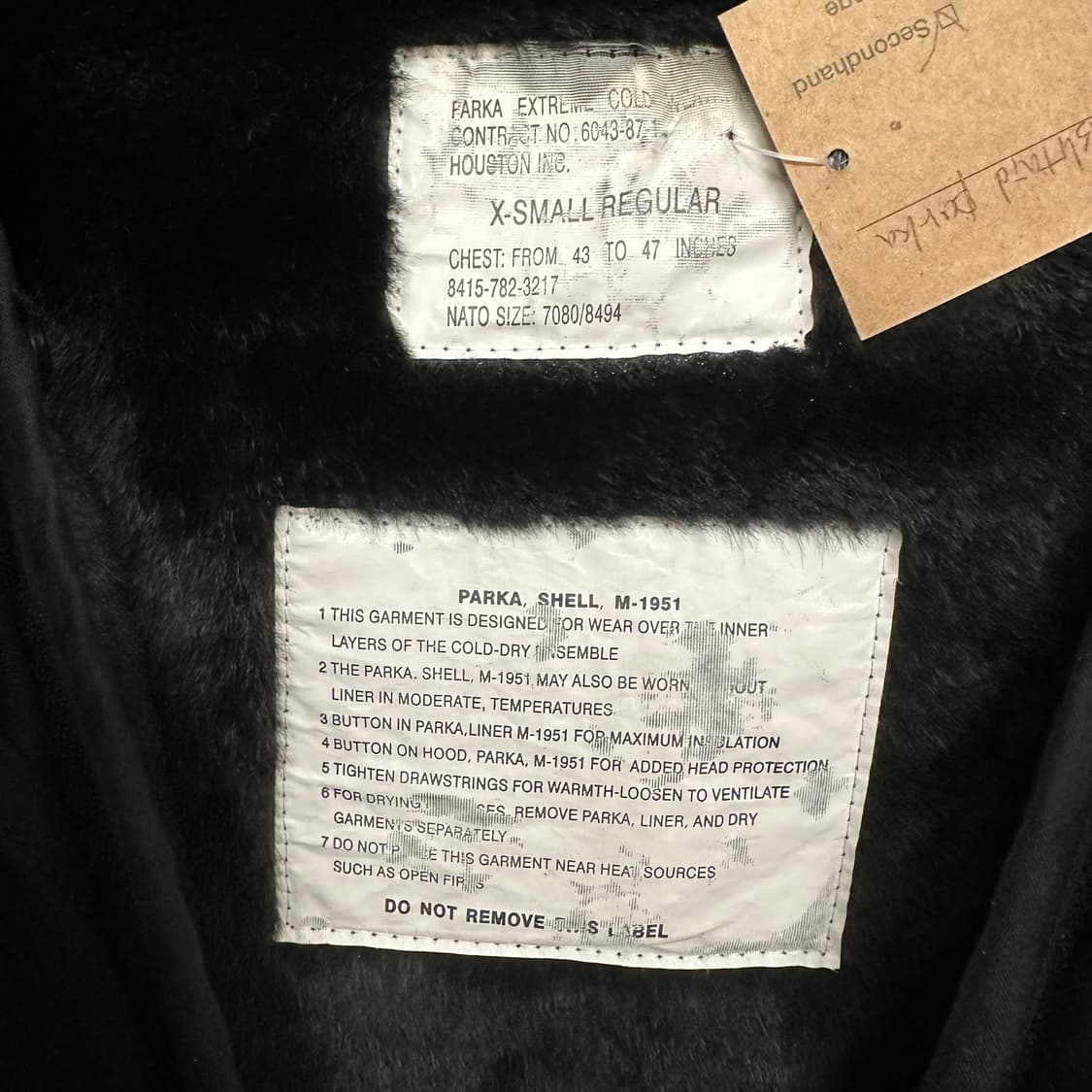 휴스턴 M51 피쉬테일 파카 ‘블랙’ 상품이미지6