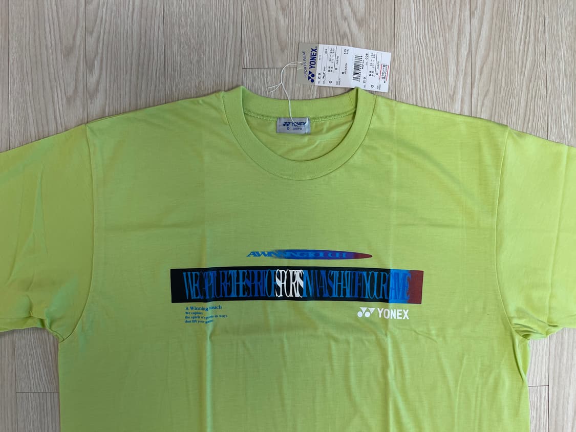 요넥스 재팬 빈티지 티셔츠 일본 YONEX 상품이미지2
