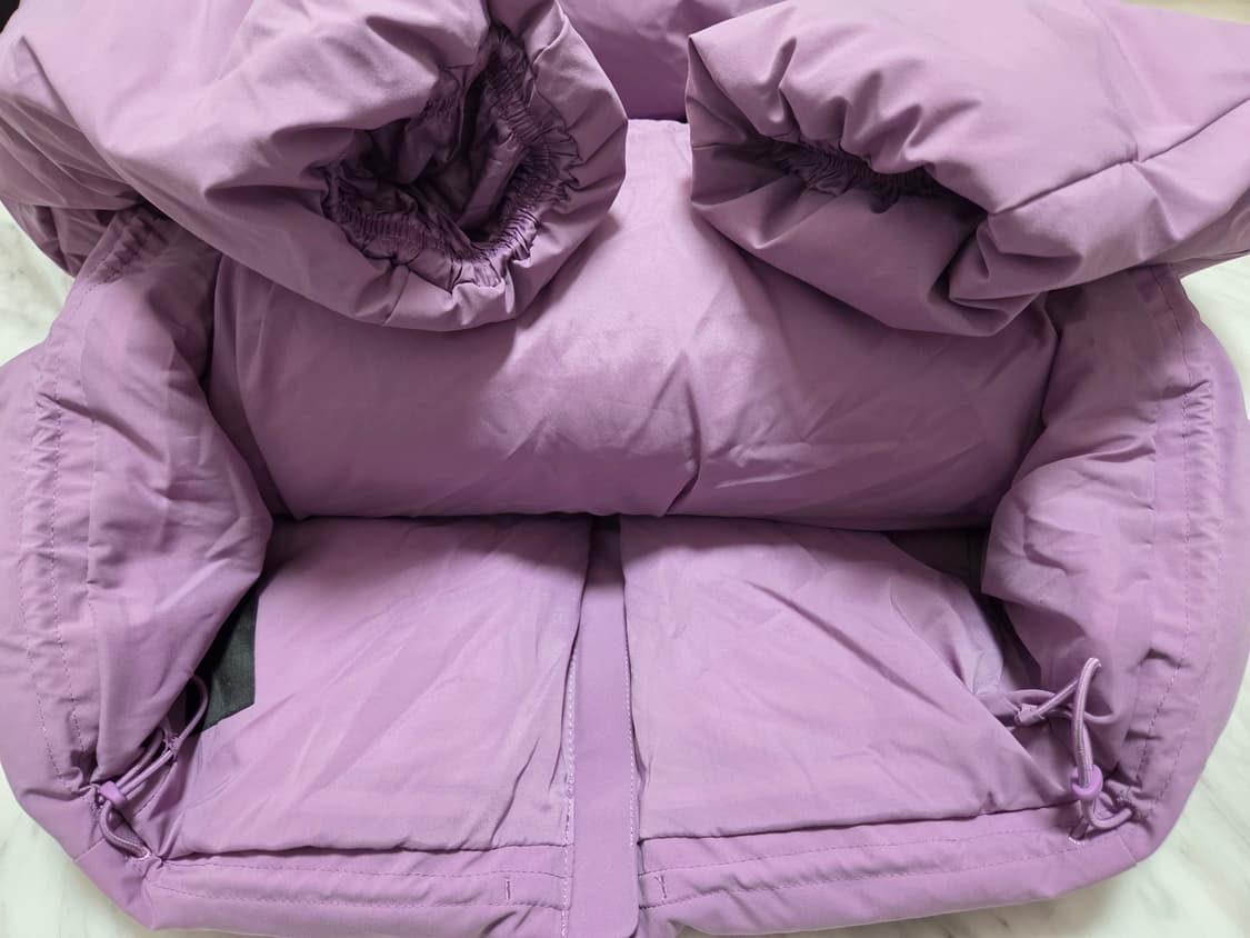 유니클로 퍼플 심리스 다운 파카 상품이미지4