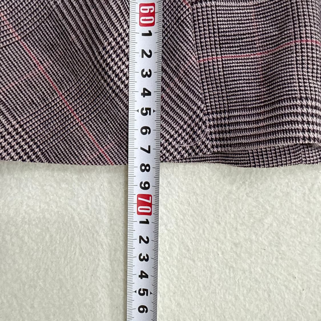 77 모르간 여성 체크 블레이저 자켓 0410T 상품이미지6